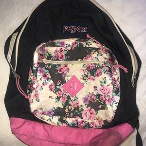 Floral backpack